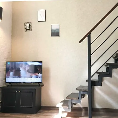 Apartment двухуровневые с балконом на греческой *